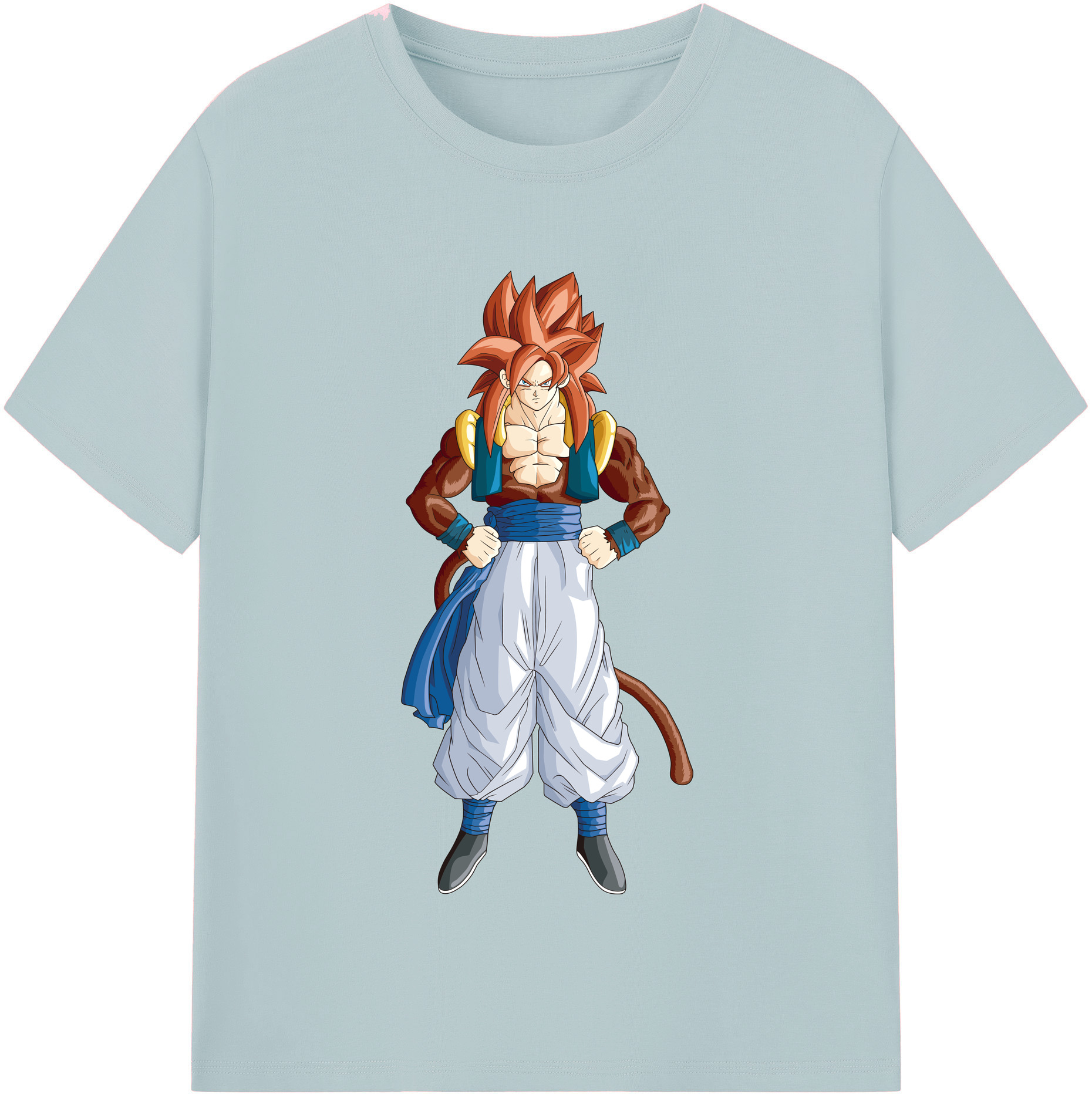 （画像用） ドラゴンボール 孫悟空（そん ごくう）Son Goku カカロット DRAGON BALL Kakarotto 綿100％半袖Tシャツ（フロントプリント）